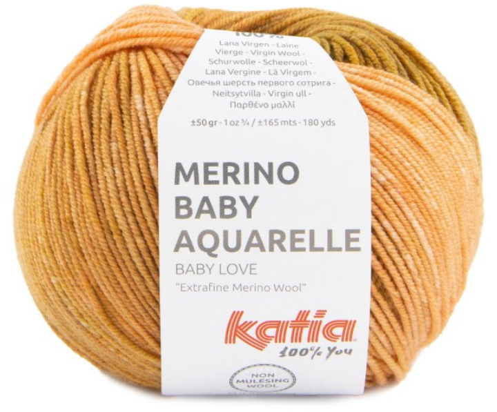 Merino Baby Aquarelle