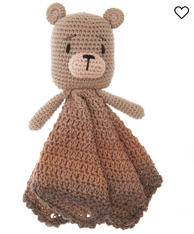 Häkelset Ricorumi Baby Blankies Teddy 8-teilig 