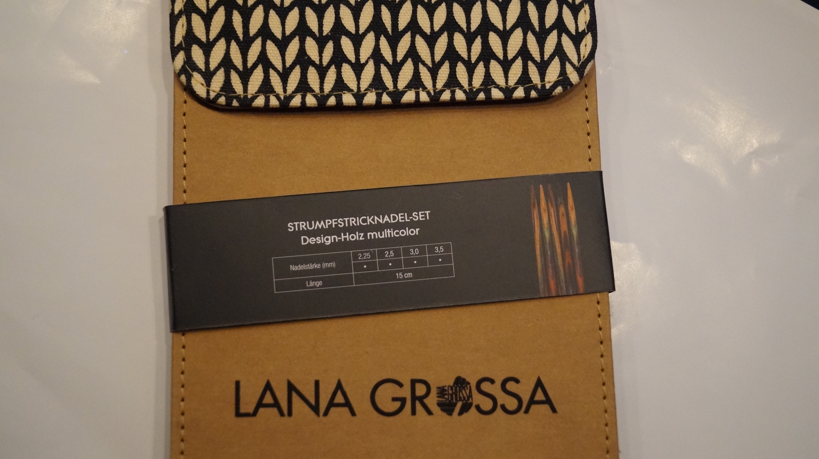 DSC01552MjNIYJCJ3jttK Strumpfstricknadel-Set (15cm) Multicolor