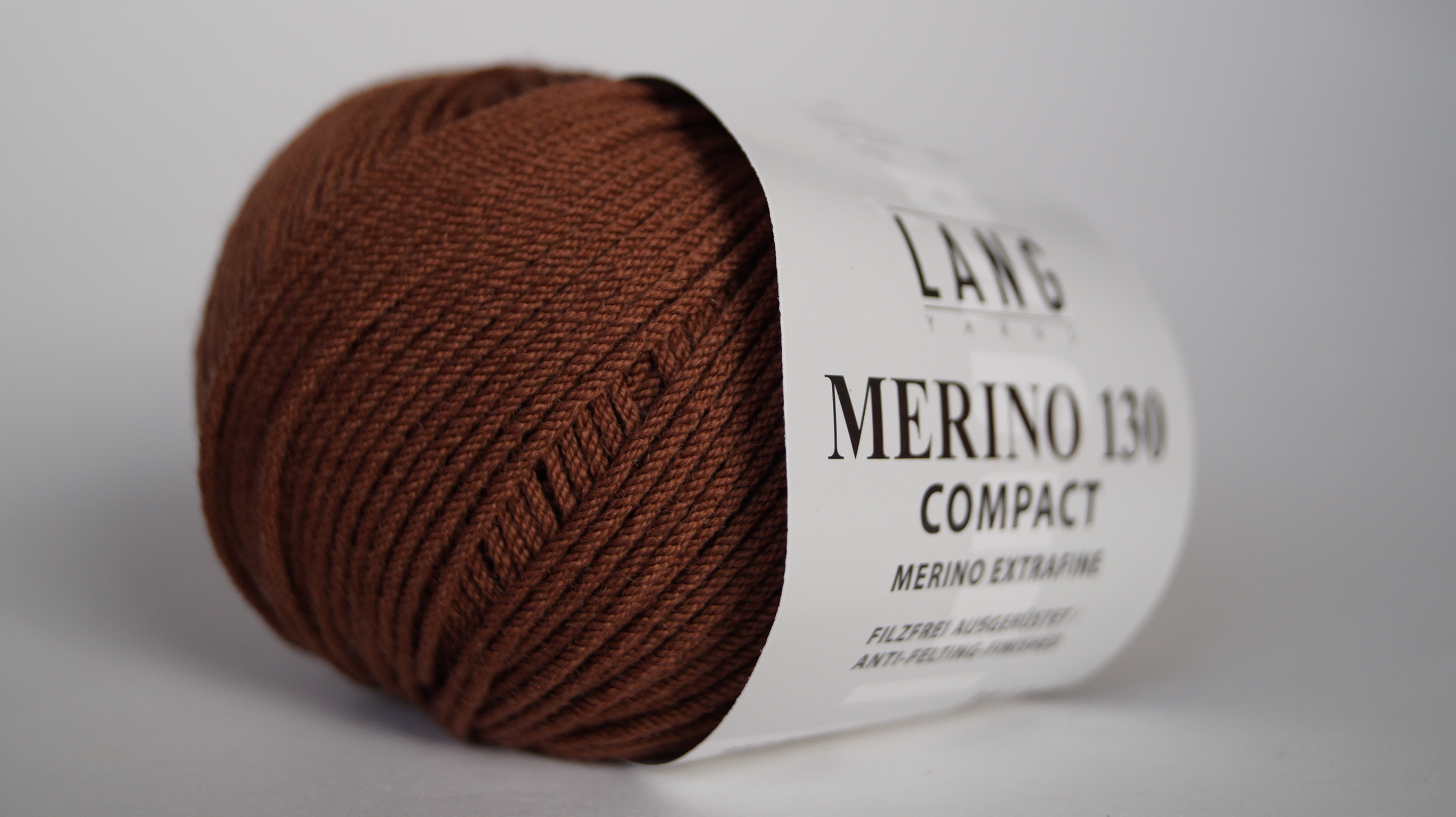 Lang Yarns Merino 130 Farbe 68 braun