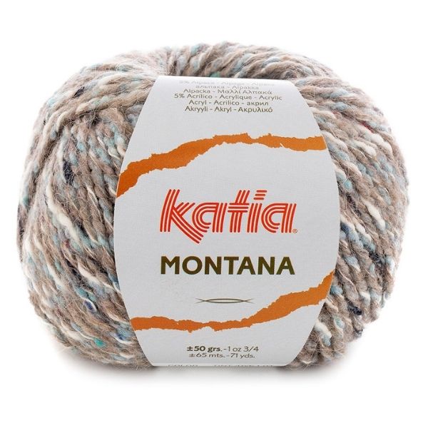 Katia Montana Tweed-Effekt Fantasiegarn