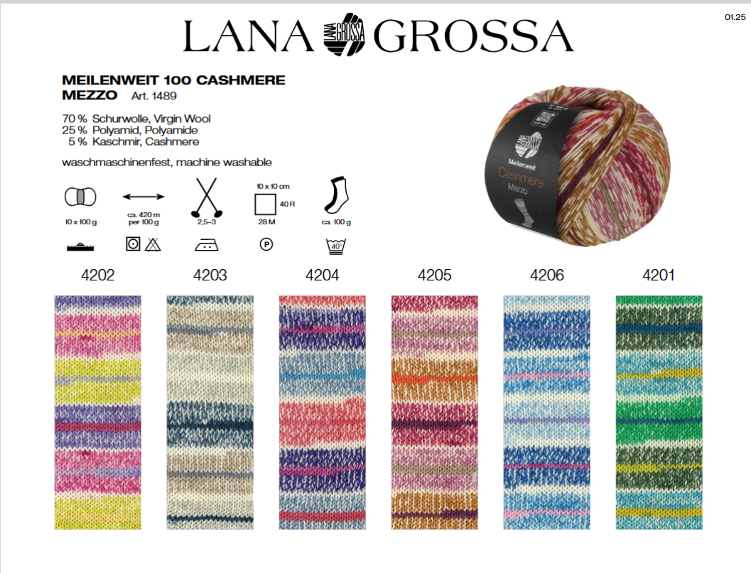 Meilenweit 100 Cashmere Mezzo