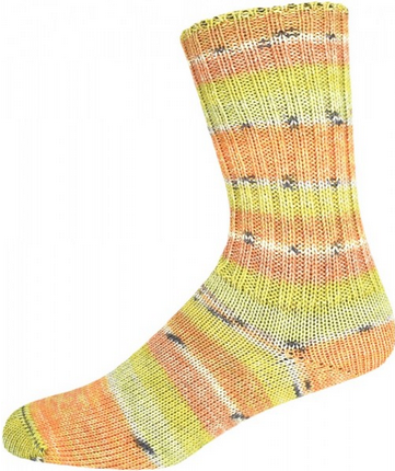 Supersocke 4fach Silk Color Sort.325