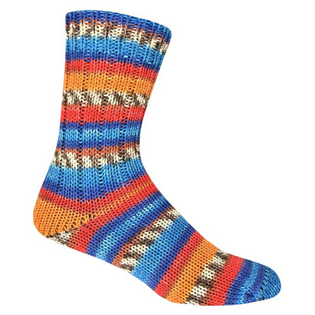 Supersocke 6-fach Sort. 386 Dschungel Color