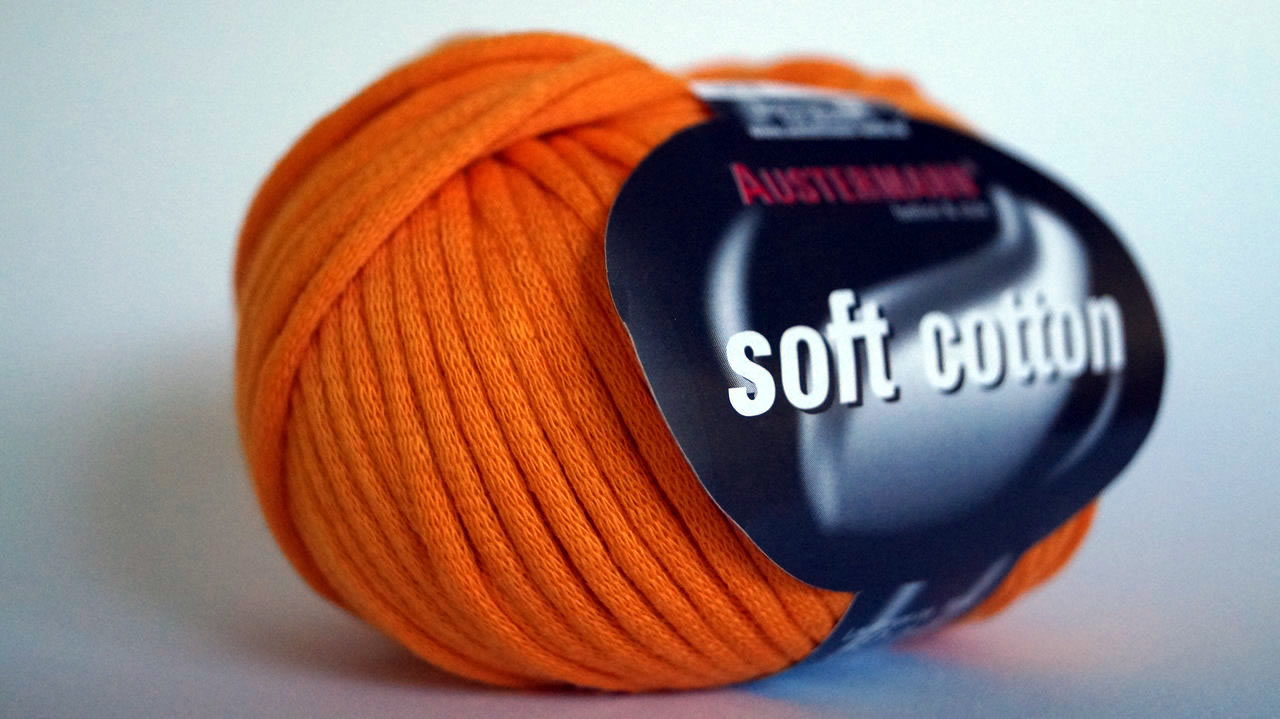 Soft Cotton: Farbe 08 orange-gelb - 50g