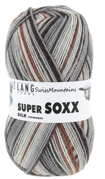 Super Soxx Silk Color 4ply SwissMountains