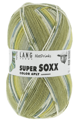 Lang Yarns Super Soxx Color 6ply Hot Drinks